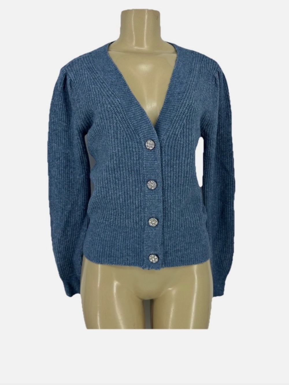 WHBM jewel button cardigan
